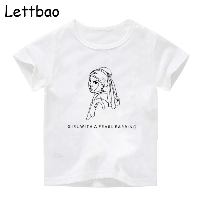

Drawing David Kids T Shirt Children's Plus Size T-Shirt Children's Good Quality Casual Tshirt Children's Street Wear Tops