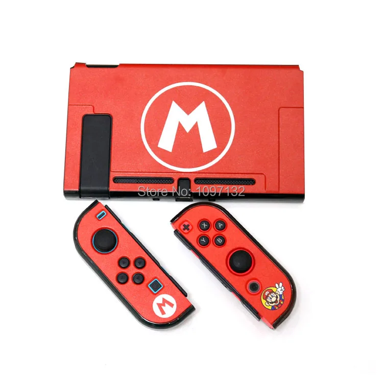 Жесткий чехол для nintendo Switch nintendo s Switch Console, пластиковый чехол Nitendo для NS nintendo Switch Joycon, аксессуары для наклеек