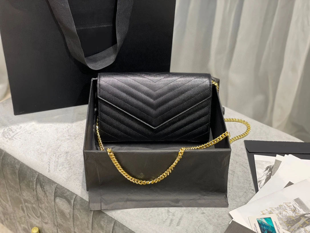 

Top quality Classic handbags for women 2021 designer luxury fashion crossbody messenger leather caviar woc