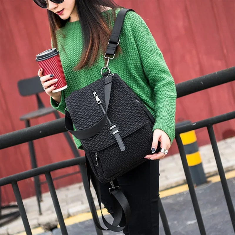 

Backpack Women 2020 New Anti-theft Travel Korean Version of The Wild Fashion Large Capacity Single Shoulder Messenger Backpacks