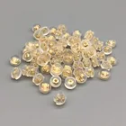 Высококачественная прозрачная чокер силиконовая резиновая серьга, защитные цилиндрические пробки, резиновые аксессуары для ювелирных изделий, детали для самостоятельного подключения ушей