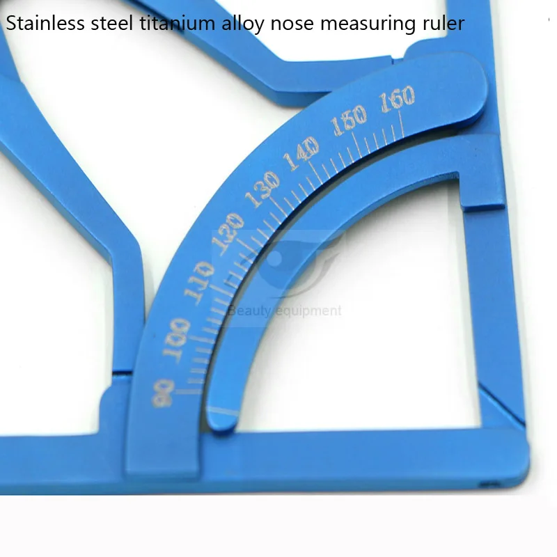 Нержавеющая сталь ринопластика измерительная линейка измерительный инструмент носовой манометр со шкалой ринопластика нос кончик измере... от AliExpress RU&CIS NEW