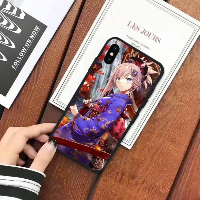 

Fate Series Grand Girl Japan anime Phone Case for iPhone 11 12 mini pro XS MAX 8 7 6 6S Plus X 5S SE 2020 XR
