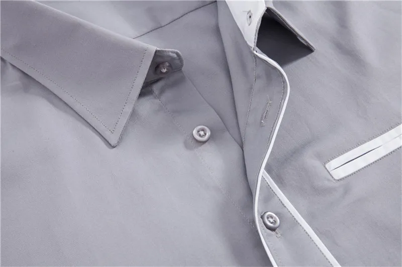 VISADA JUANA роскошная черная рубашка Для мужчин Slim Fit с длинными рукавами Camisa Masculina; цвет золотой, черный, Chemise, мужская, для общественных мест Для мужчин Костюмы