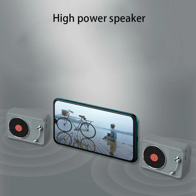 Ретро Новый Bluetooth аудио динамик беспроводной домашний прекрасный высокой