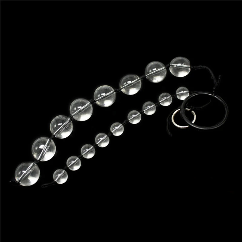 Glass Anal Beads Vaginal Balls Plug Butt Sex Toy Female Products Vagina Kegel for Women Dropshipping | Красота и здоровье