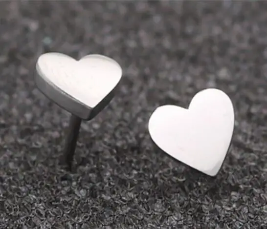 Jisensp Винтажные серьги-гвоздики из нержавеющей стали для женщин bijoux Ювелирные