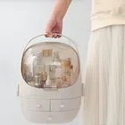 Органайзер для макияжа, большая коробка для хранения косметики в ванной комнате, контейнер для губной помады, водонепроницаемый ящик, пыленепроницаемый, органайзер для косметики для ухода за кожей