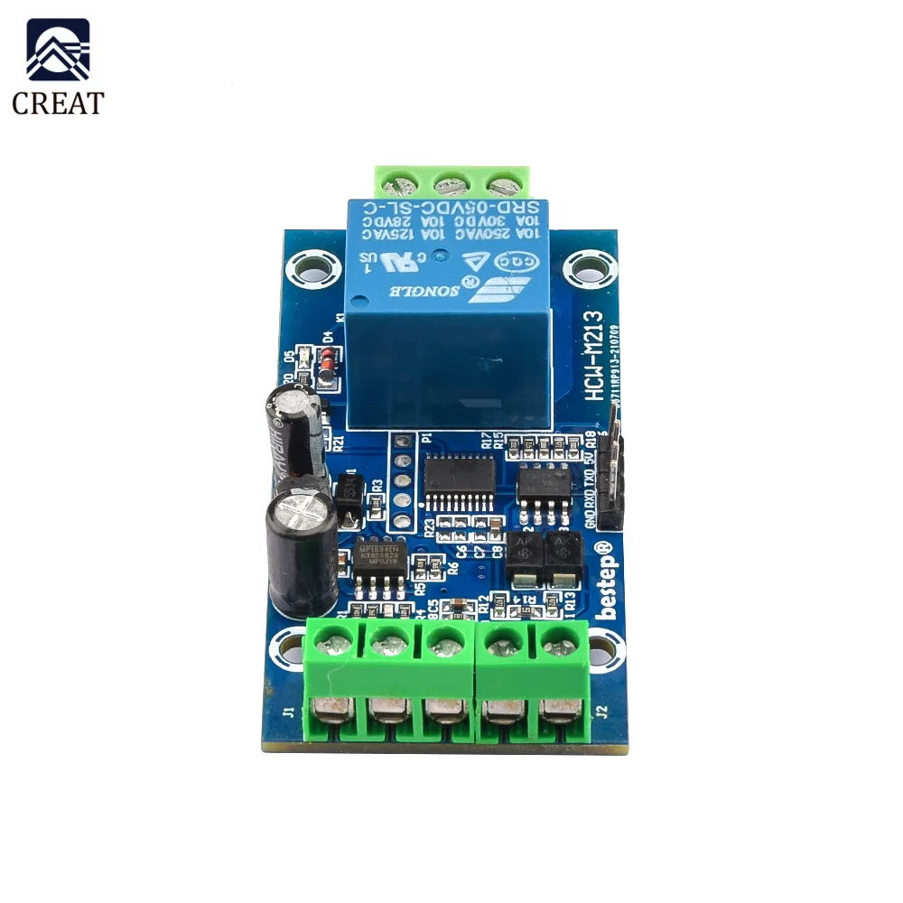 Релейный модуль Modbus RTU Переключатель входного и выходного сигнала RS485/TTL реле