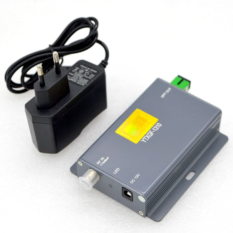 New FTTH Indoor 1550nm CATV Optical Transmitter XGF1550 Optical Fiber Transmitter SC/APC Connector DC12V RF input Free Shipping