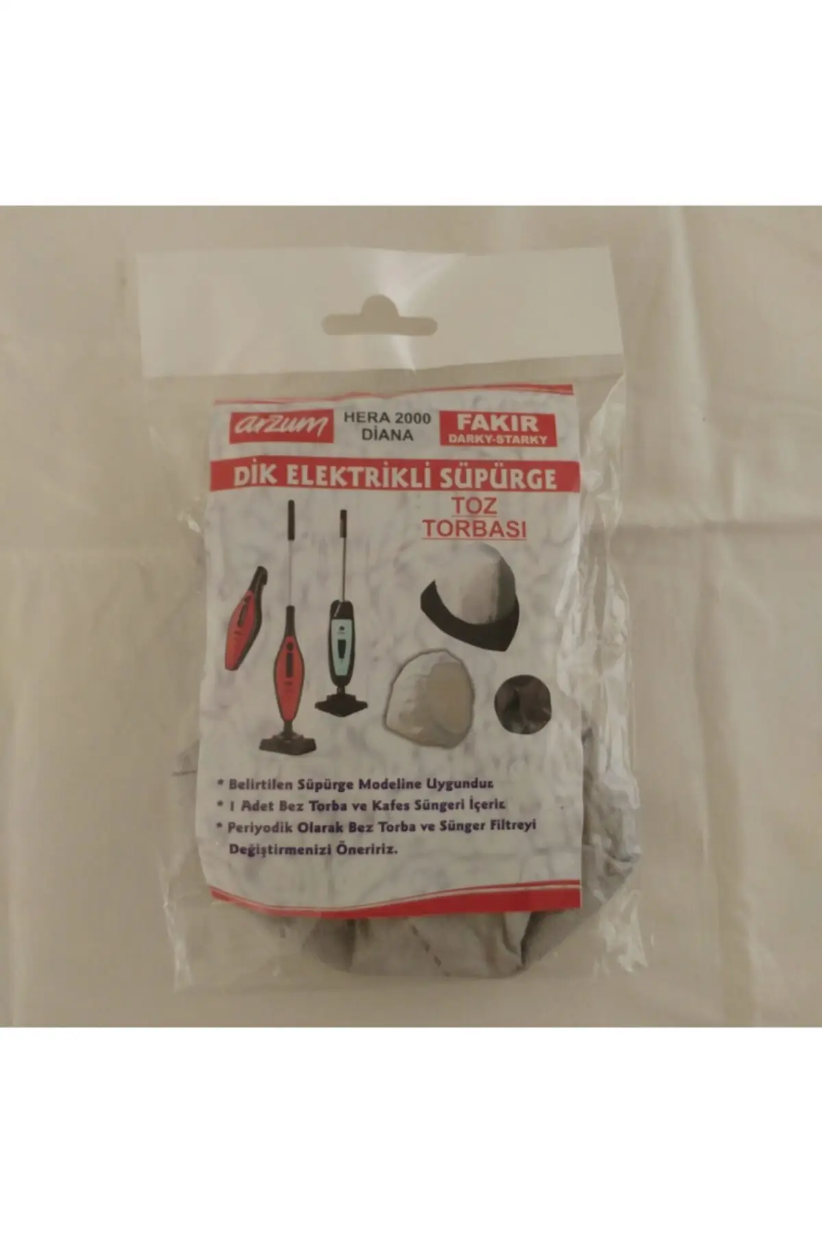 

MHK Parts Darky Upright Vacuum Cleaner Synthetic Cloth Bag 10 Pcs