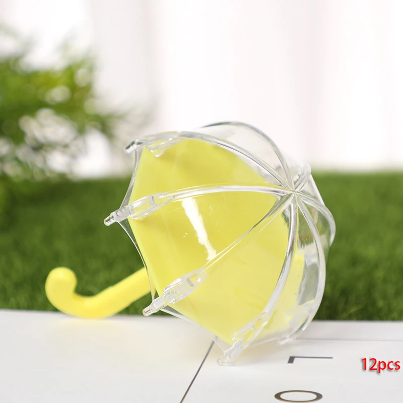 12 шт. мини коробка для конфет в форме зонта маленькие подарочные коробки