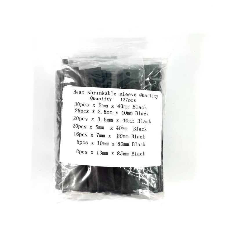 127/164/328/530pcs Heat Shrink Tube Kit Shrinking Assorted Polyolefin Insulation Sleeving Tubing Wire Cable 2:1 | Обустройство дома