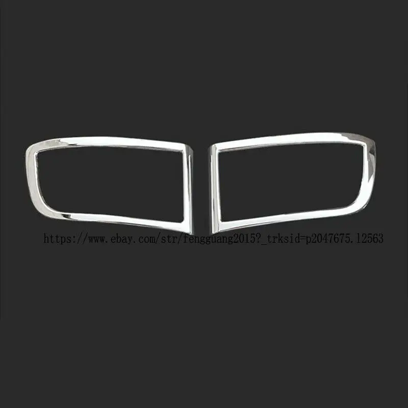 

ABS Chrome Rear Fog Light Cover Trim 2pcs for Toyota Prado Fj120 2003-2009