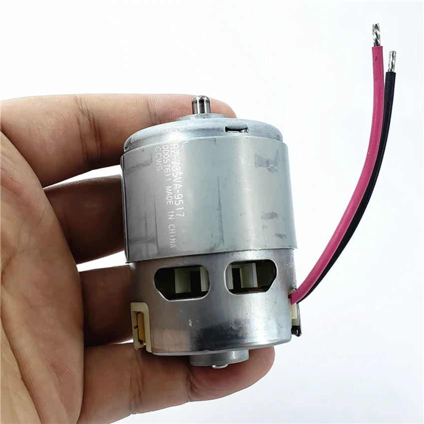 

1pcs 735 DC Motor DC 6-20V High Speed Motor 20400 RPM High Torque Garden Tool Electric Drill Motor suitable for DIY model