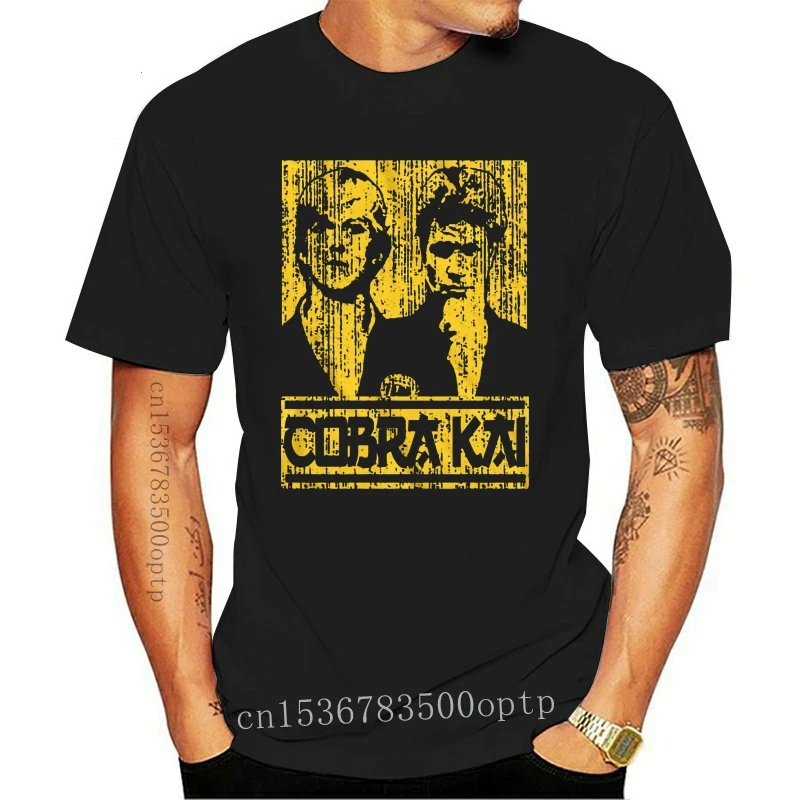 

Maglietta da uomo divertente maglietta da donna novità Karate Kid Jonny e Kreese T-Shirt