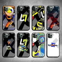 f1 racing lando norris racing phone case tempered glass for iphone 12 11 pro max mini xr xs max 8 x 7 6s 6 plus se 2020 cover