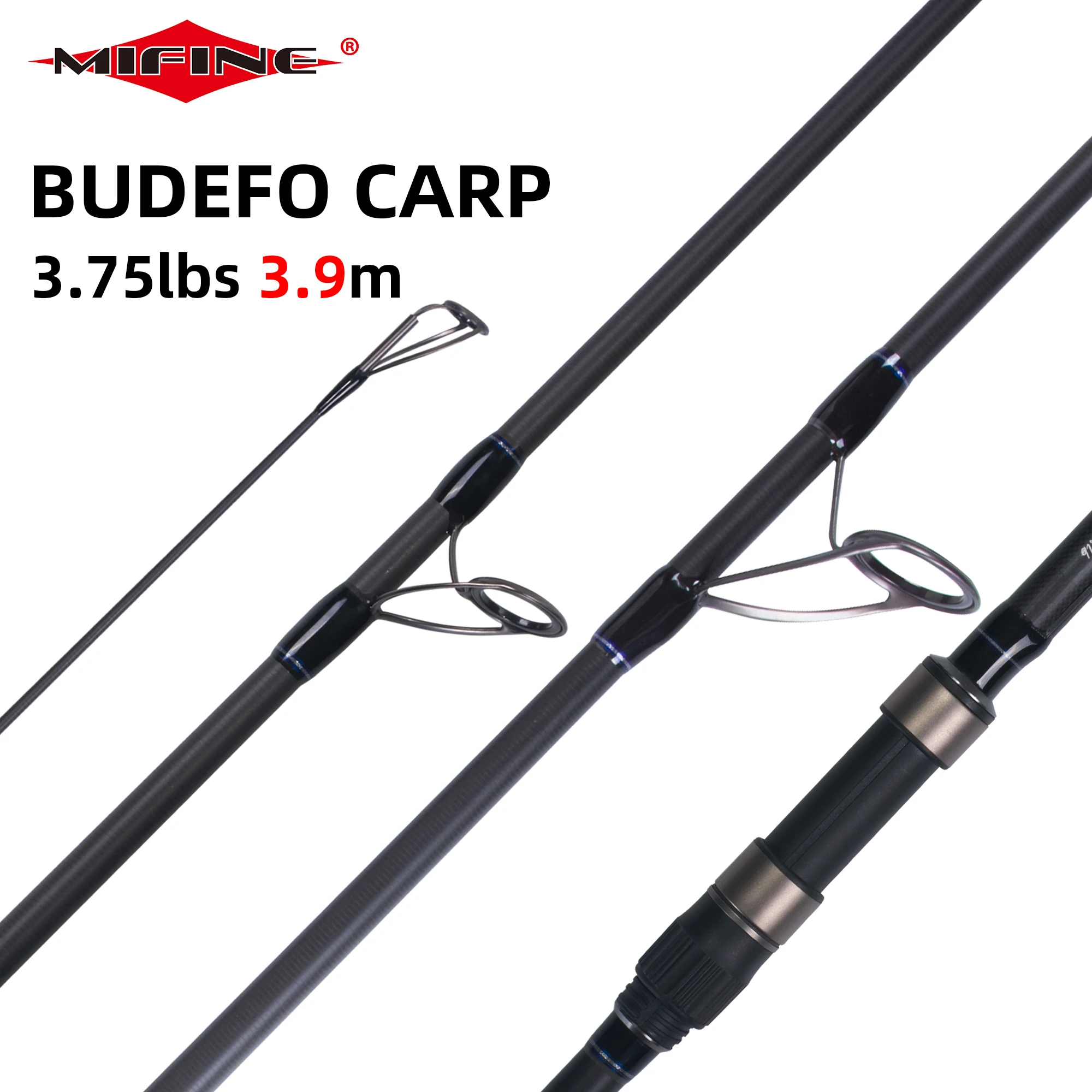 MIFINE 3 75 фунта 9 м BUDEFO удочка для ловли карпа T800 высокоуглеродистая спиннинговая