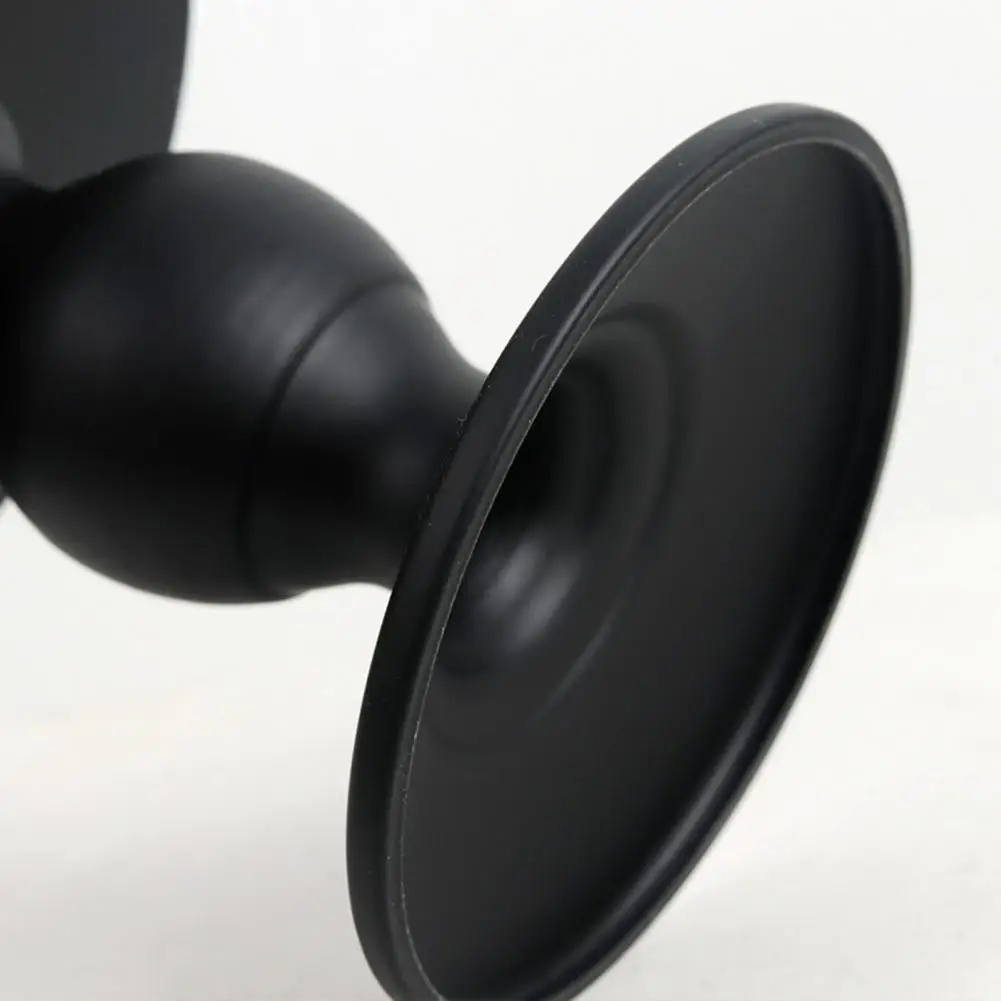 

Hot Sales!!!Candle Holder Multipurpose Anti-rust Black Handicraft Table Candle Stick for Dinner