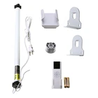 Электрический роликовый шторный двигатель Mayitr AC 100-240 В, трубчатый пульт дистанционного управления, шторные шторы, шторы, домашний декор