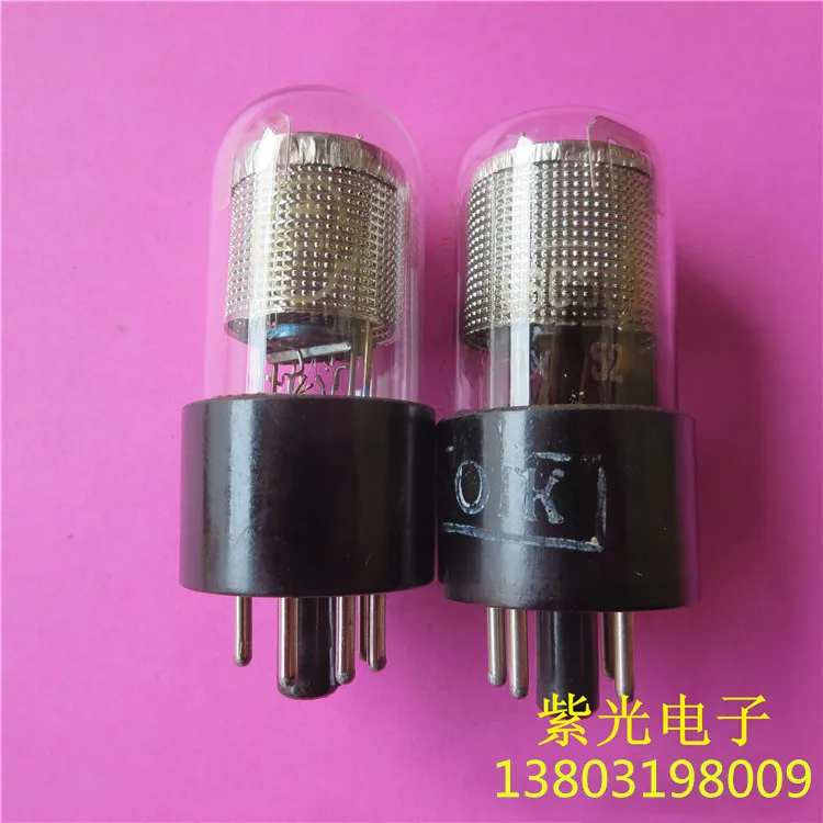 

Early Soviet OTK tube 6c5c directly replaced 6c5p tube