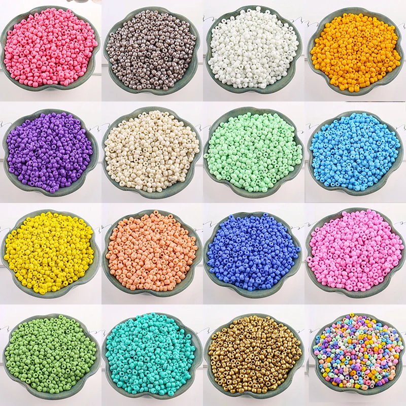 200 шт. бусины из чешского стекла 4 мм|Бусины для одежды| |