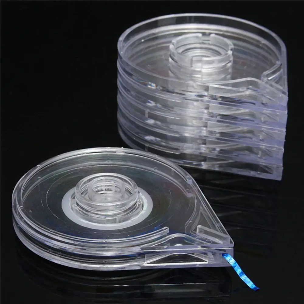 6 шт. инструменты для дизайна ногтей наклейки ролик пустой держатель коробки