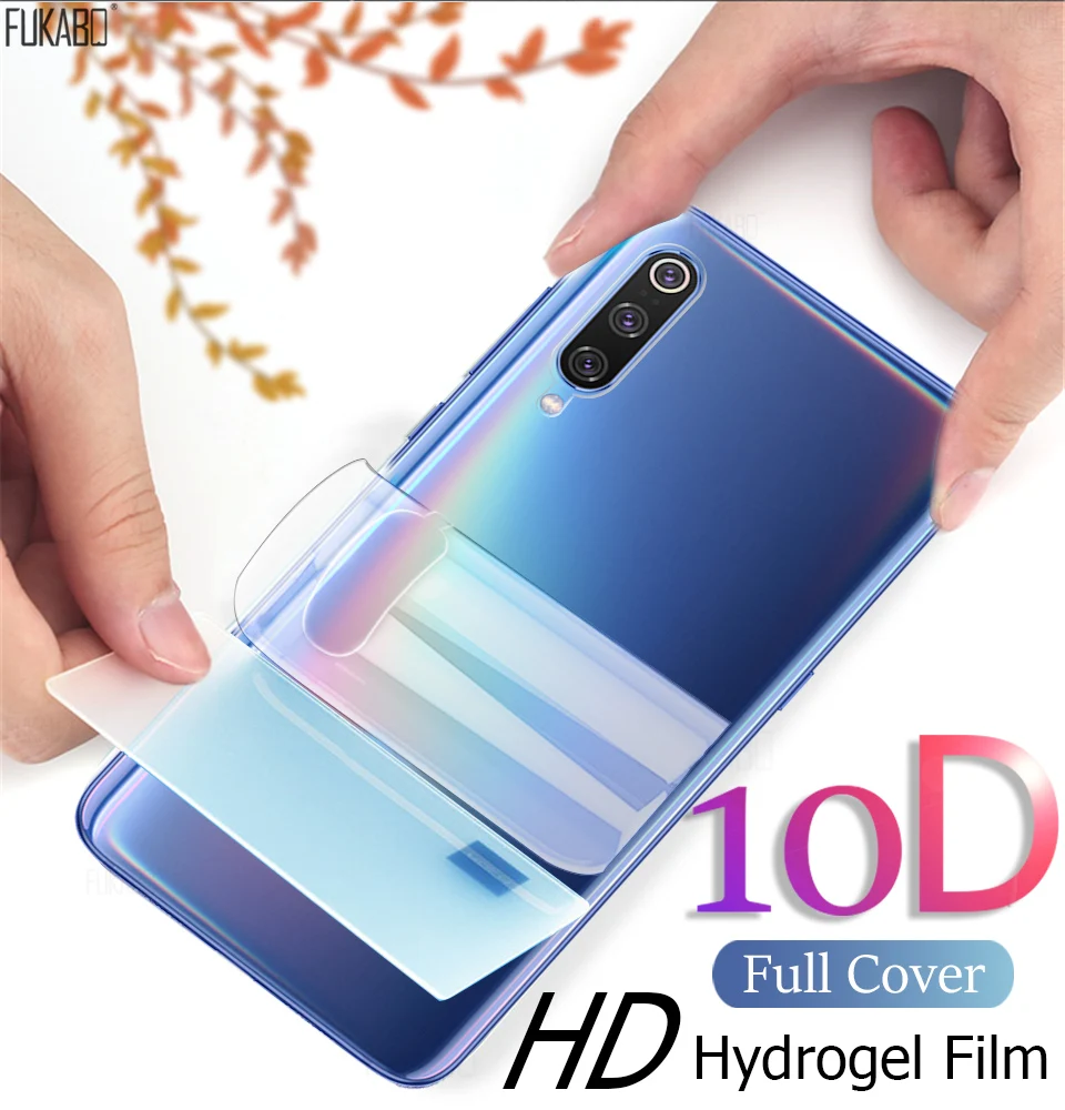10D Передняя и задняя Гидрогелевая пленка для Xiaomi Redmi mi 9 9T 9 SE mi 8 Lite A2 A1 Защита экрана для Xiaomi mi 9 9T Pro не стекло