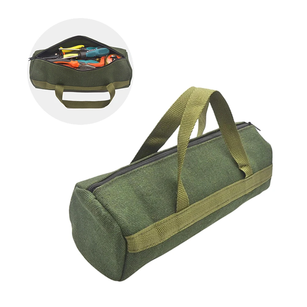 

Zipper Closure Convenient Wide Mouth Travel Portable Large Capacity Tool Bag Multifunctional Accessoires Electrician Pouch