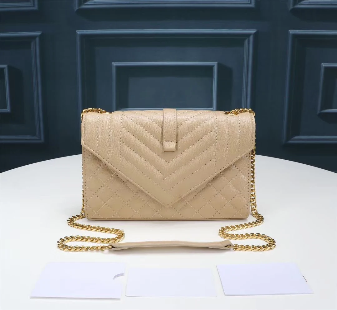 

Crossbody Bags For Women 2021 Luxury Brand real leather caviar Handbags / Messenger Bags Designer Ladies Shoulder bags