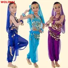 Одежда для танца живота; Детский костюм; Костюмы для танца живота для детей; Костюм для танца живота для девочек; Индийский Костюм Болливуда