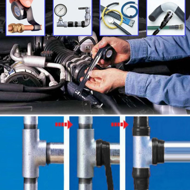 Горячая Распродажа Водонепроницаемая силиконовая эффективная ремонтная лента