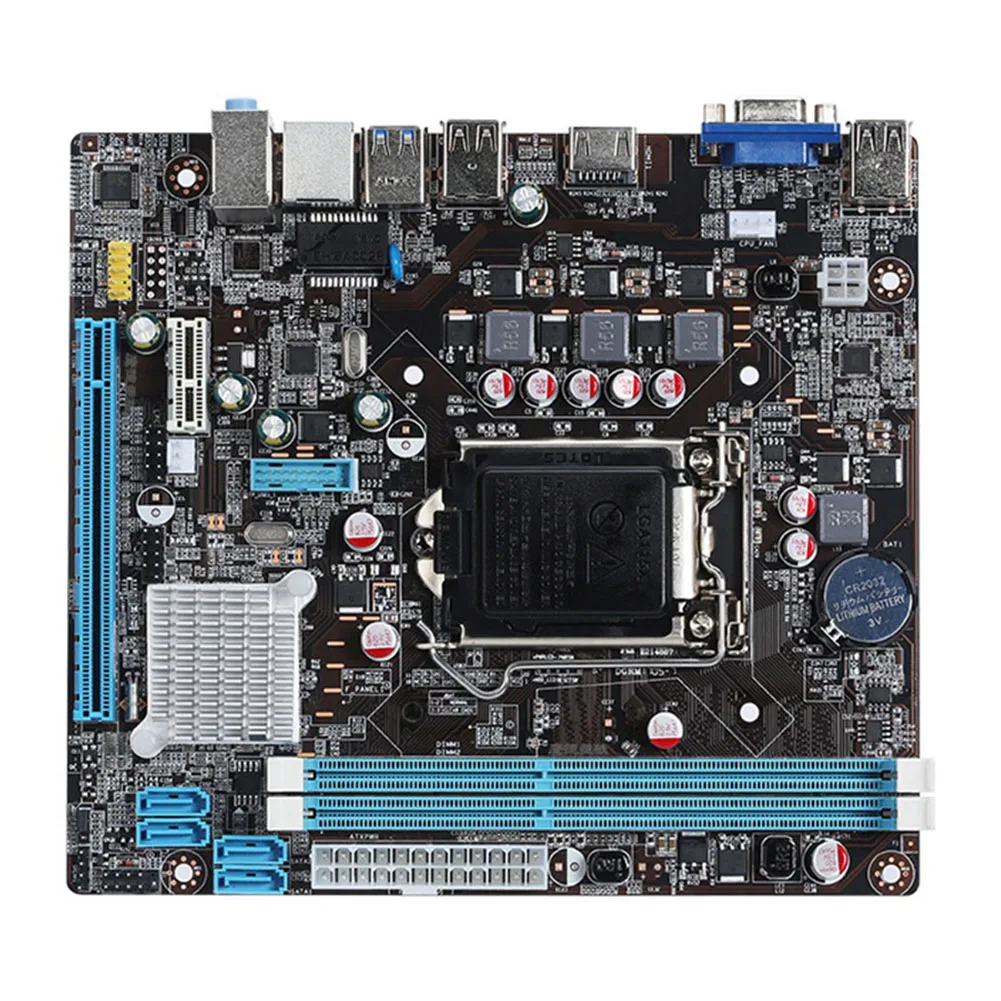 Компьютер P8B75M MicroATX B75 1155 VGA cpu PCI E 32G SATAII USB3.0 DDR3 HDMI компоненты для материнских