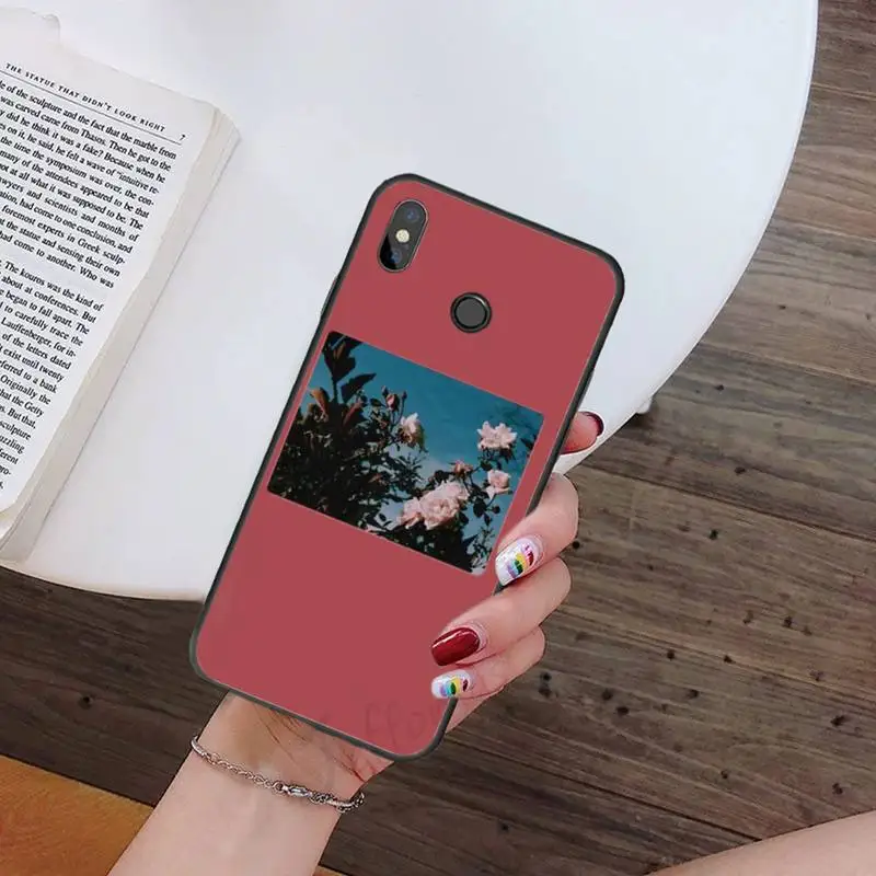 

Rose flower illustration design Phone Case For Xiaomi Redmi 7 9t 9se k20 mi8 max3 lite 9 note 8 9s 10 pro Soft Shell Cover