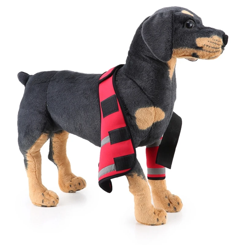 Повязка для ног собаки защищает рукав аксессуары помощь дышащий наколенник