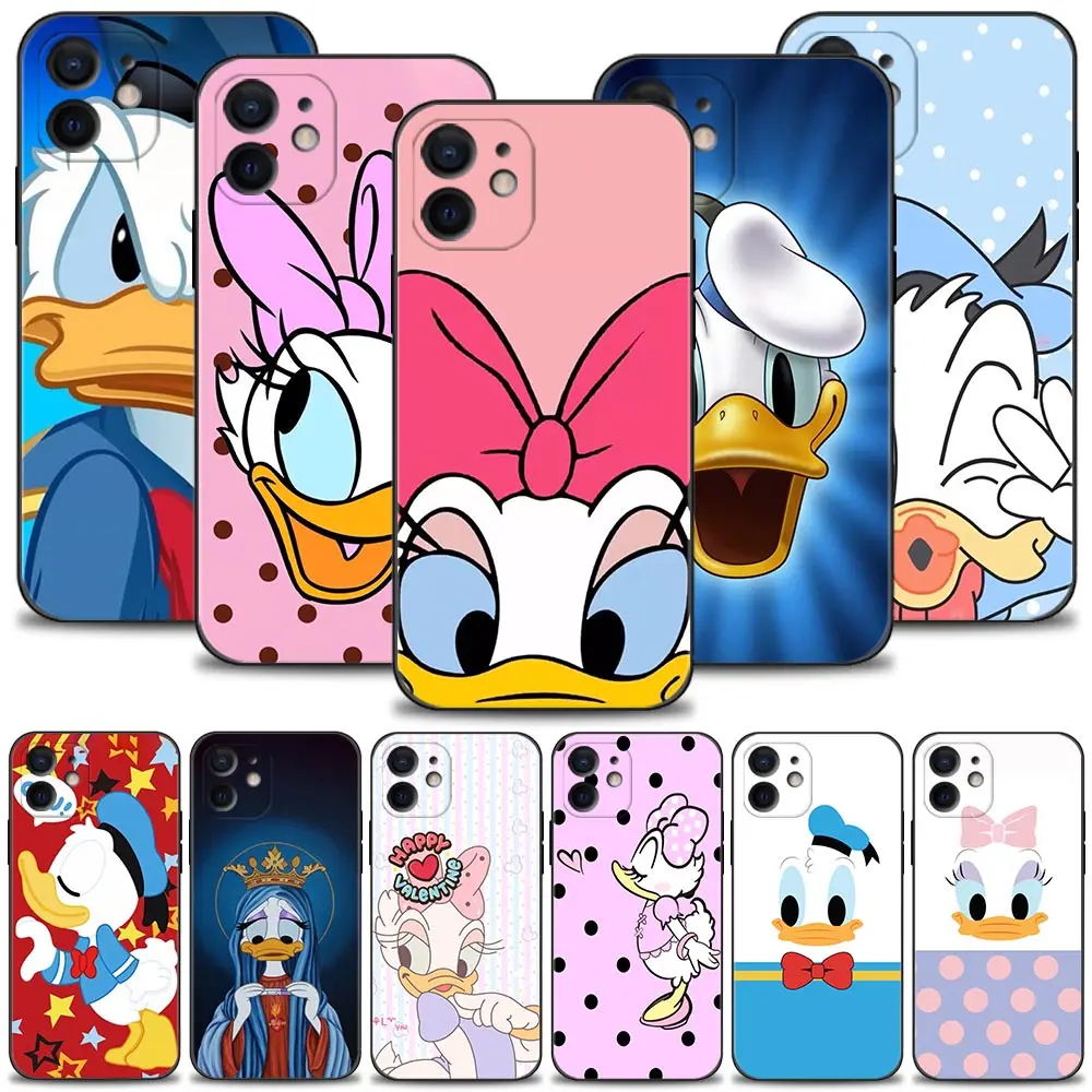 

Милый Дональд Дейзи Дак для iphone 11 12 Pro 13 Mini чехол для iPhone 13 12 11 Pro Max Мягкий чехол Чехол Чехлы Capa