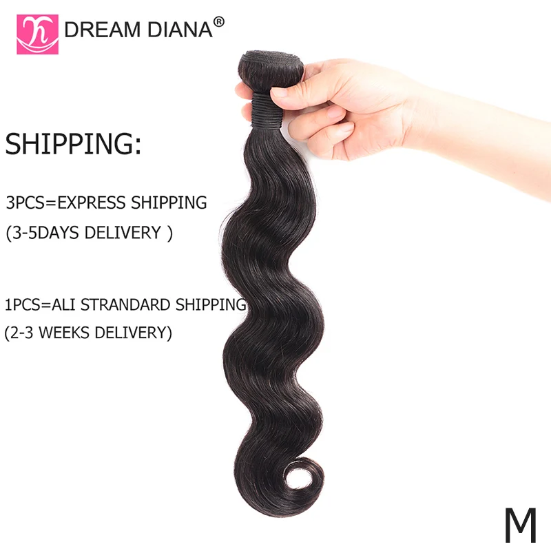 DreamDiana перуанские волосы волнистые Комплект 100 г 8 &quot 34&quot красивые пряди