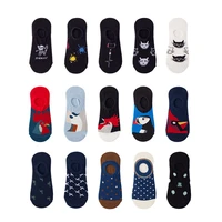 new invisible boat socks mens low cut cotton summer thin silicone non slip socks womens socks transparent socks women indie