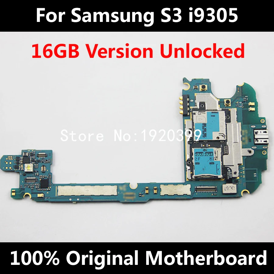 Официальная разблокированная материнская плата для Samsung Glaxy S3 i9305 оригинальная