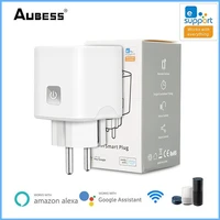 aubess ewelink smart eu plug european standard smart socket wifi mobile phone timer switch smart home alexa voice control