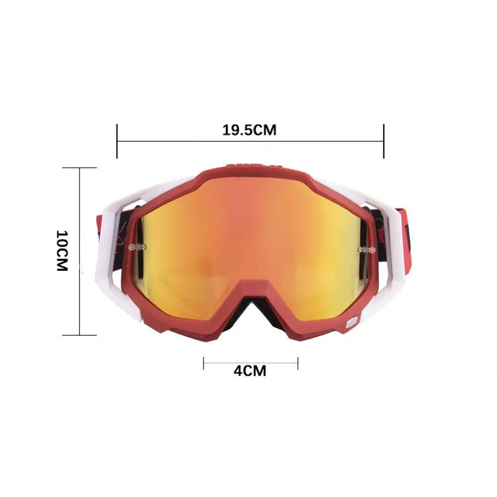 

Motorcycle Goggle Offroad Motocross Helmet Glasses For Dirt Equipment Motorbike Sunglasses Mirror Bike Clear Riding S9I8