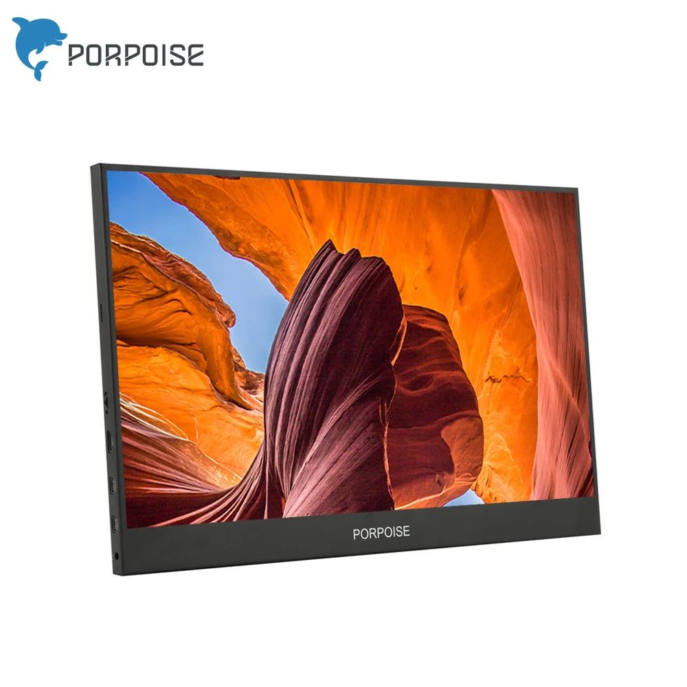 PORPOISE тонкий портативный ЖК hd монитор 13 3 usb type c hdmi для ноутбука телефона xbox