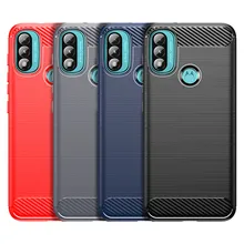 For Motorola Moto E20 Case For Moto E 20 E20 Cover Phone Bumper Back Armor Shockproof Soft TPU Cover For Fundas Moto E20 E 20