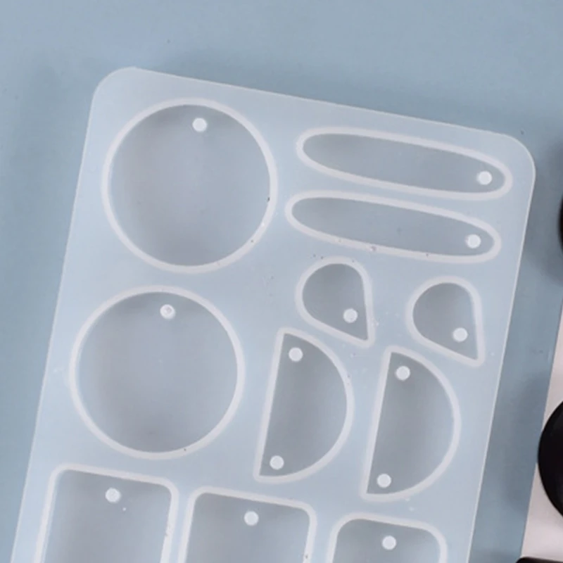 

Earrings Dangler Casting Silicone Mould DIY Crafts Jewelry Pendant Making Tools Crystal Epoxy Resin Mold