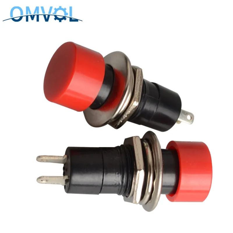 Самоблокирующийся и мгновенный Мини кнопочный переключатель 12 мм | Обустройство