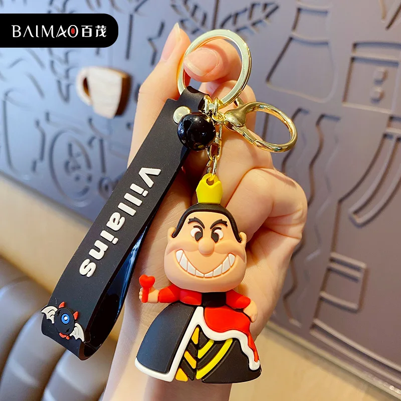 Брелок для ключей из мультфильма Disney аниме фигурка злодея Малефисента королевы