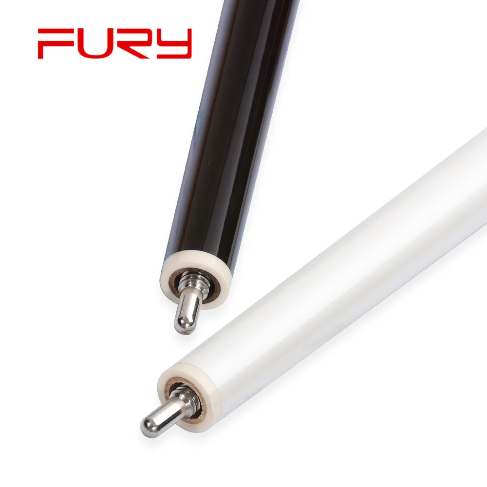 Кий для бильярда FURY JPW 4/8 13 мм 107 см кленовый вал G10 черный бакелитовый наконечник