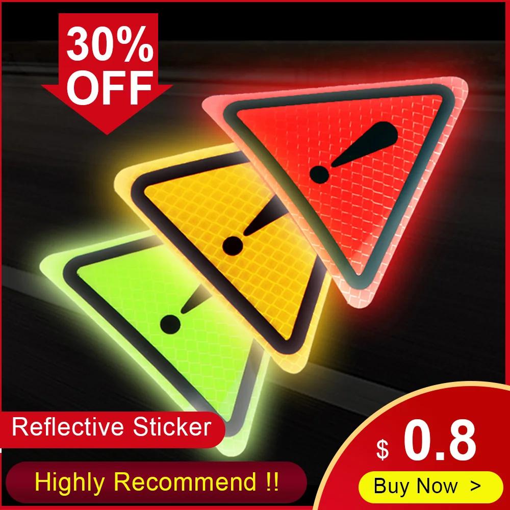 Универсальные отражательные наклейки для автомобилей декоративная наклейка