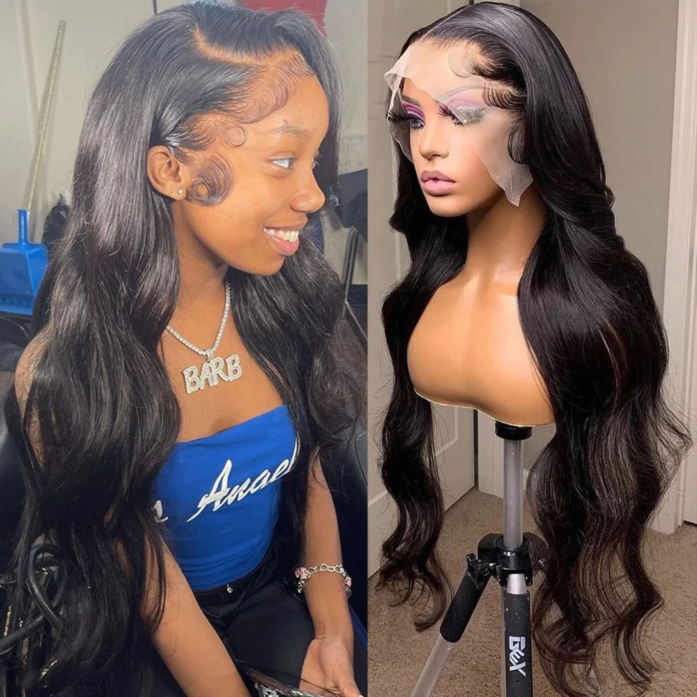 

Body Wave Lace Front Wig 13X4 Hd Lace Frontal Wig For Women Pre Plucked 4X4 Lace Closure Wig Peruvian Lace Front Human Hair Wigs