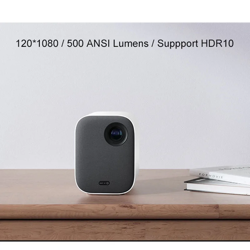 Xiaomi Mijia DLP проектор 1080P Full HD AI голосового дистанционного управления 2 Гб DDR3 8 памяти